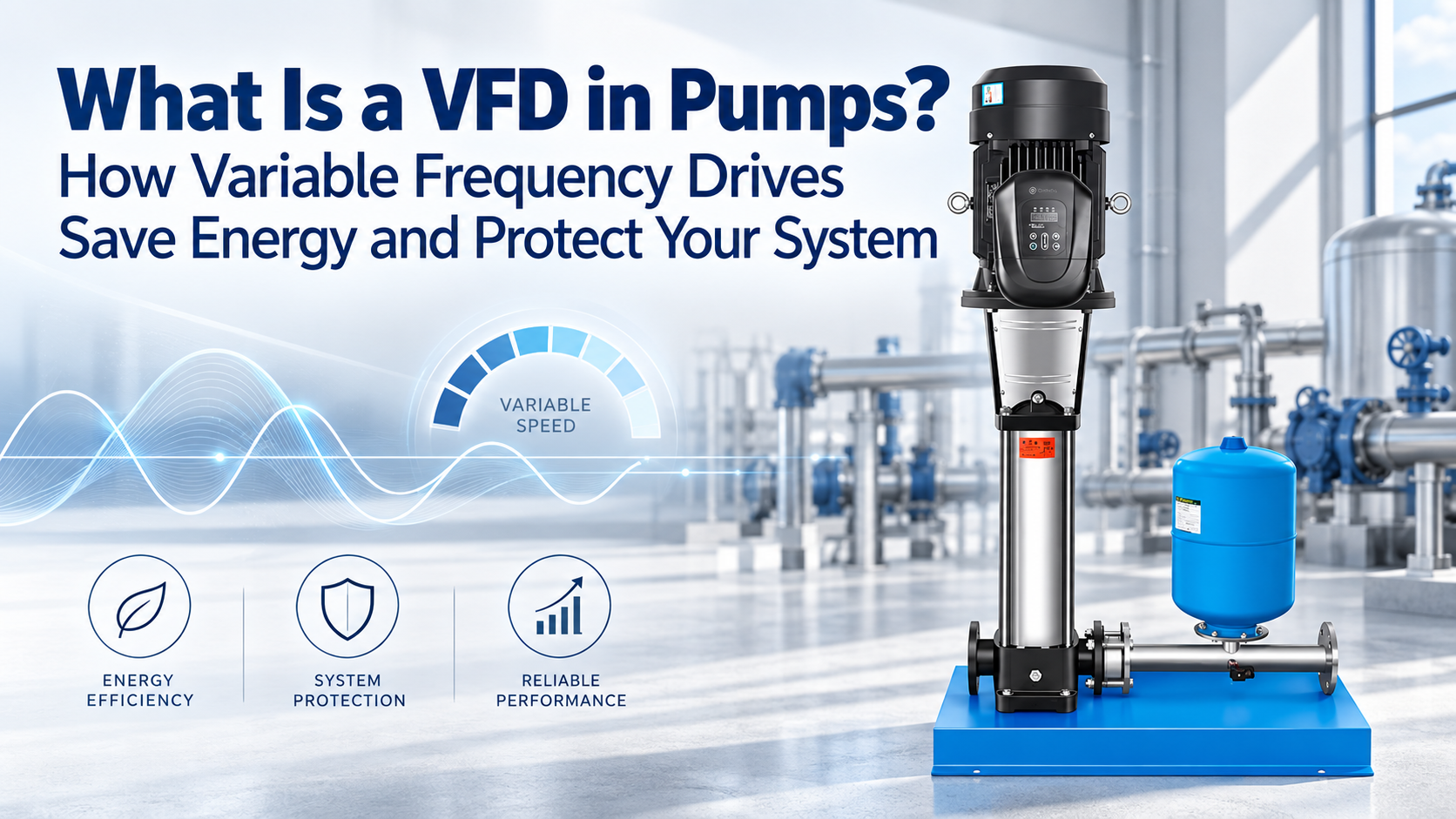 What Is a VFD in Pumps? How Variable Frequency Drives Save Energy and Protect Your System